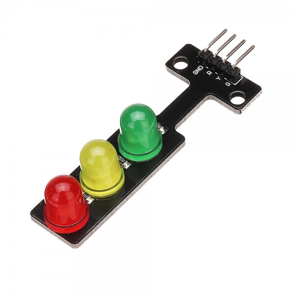 20pcs 5V LED Traffic Light Display Module Electronic Building Blocks Board