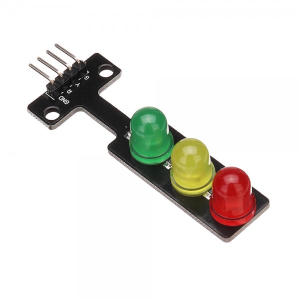 20pcs 5V LED Traffic Light Display Module Electronic Building Blocks Board