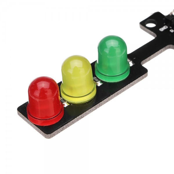 20pcs 5V LED Traffic Light Display Module Electronic Building Blocks Board