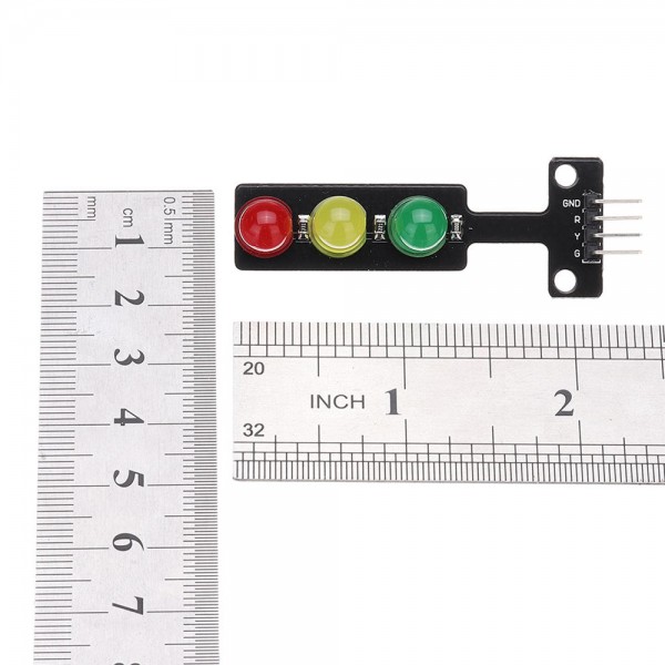 20pcs 5V LED Traffic Light Display Module Electronic Building Blocks Board