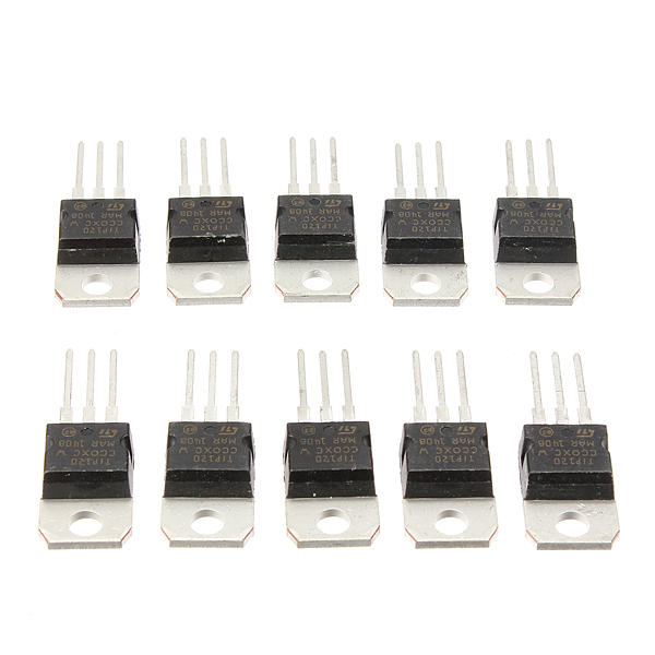 50pcs TIP120 NPN TO-220 Darlington Transistor
